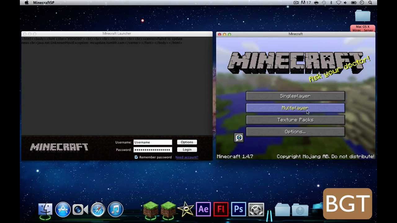 Minecraft Mac Cracked Download
